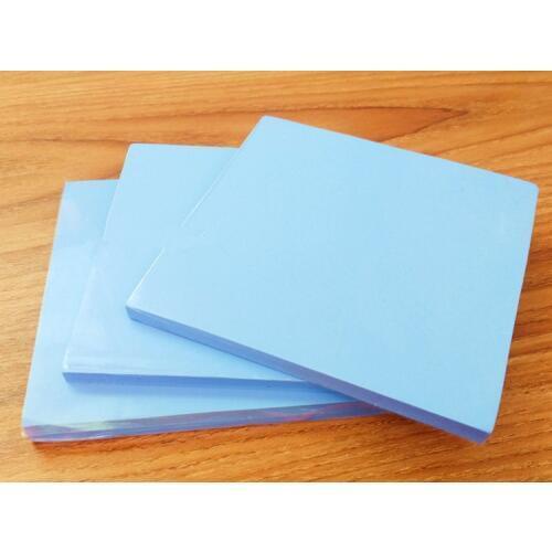 100*100*4~10mm Thermal Conductive Silicon Gasket Viscous Heat Dissipation PCB Circuit Board Case Insulation Heat Transfer Sheet