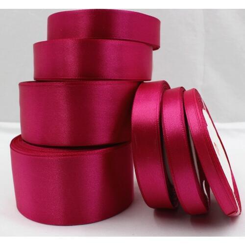 027 ,free shipping Wholesale 25 Yards Silk Satin Ribbon , Wedding decorative ribbons, gift wrap, DIY handmade materials