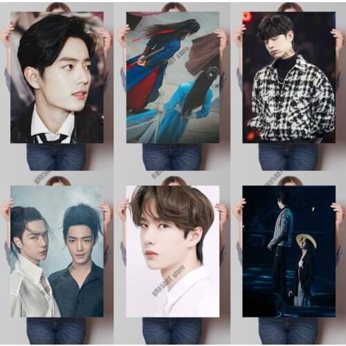 5D DIY Diamond Painting Xiao Zhan Wang Yibo Mosaic Home Decoration Gift Cross Stitch Kits Diamond Embroidery Full Square Drill