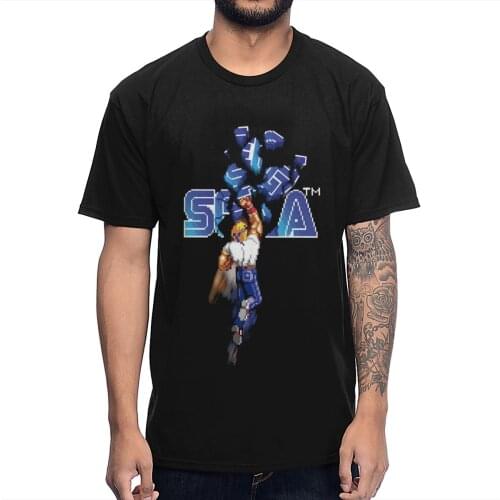 Axel Stone Streets Of Rage T Shirt For Man Rock And Roll Round Collar Cotton S-6XL Plus Size T Shirt