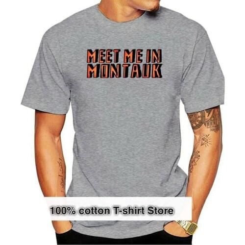 Meet Me in Montauk eternal Sunshine of the spotless mind Tee Top Unisex Ladies T shirt B573