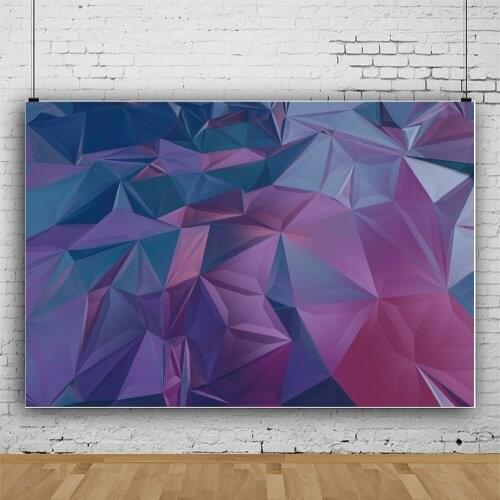 Geometric Three-dimensional Pattern Background Portrait Photography Fashion Party Photozone Decors Backdrops Studio Accessories