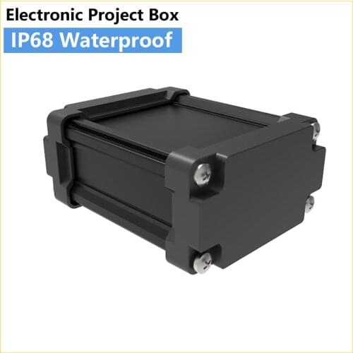 Engraving Holes Drilling Indoor Switch Water Proof Project Box Outgoing Aluminum Parts M08-110W55H