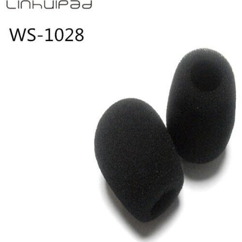 Linhuipad wholesale Universal Telephone Headset Foam Microphone Windscreens Mic Covers Mic Shield 3000 pack/Lot