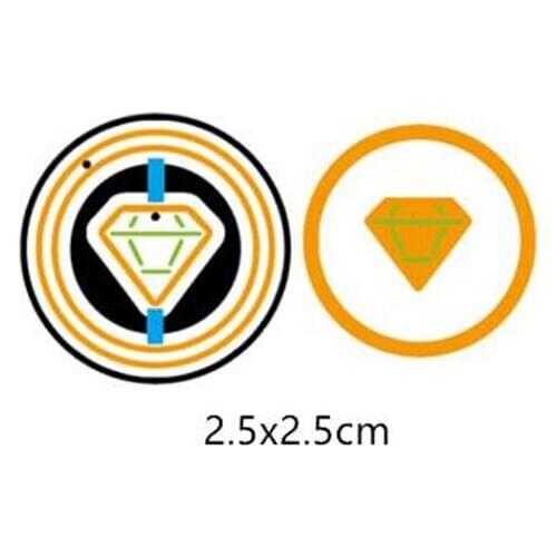 Ring Shape Metal Cutting Dies Cut Diy Scrapbook Paper Craft Card Album Embossing Stencils Template Punch 2.5x2.5 cm