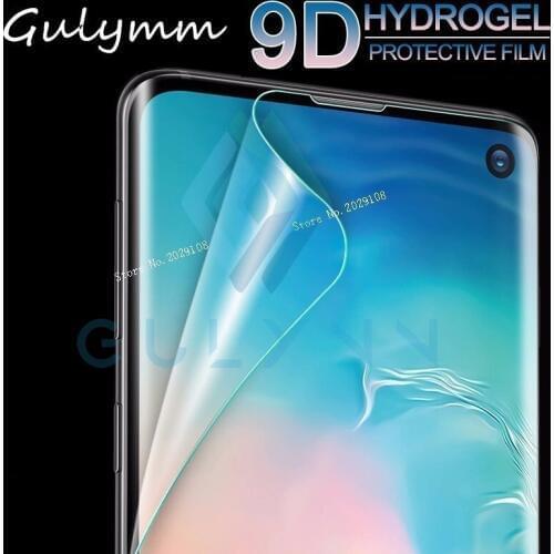 9D Full Cover Soft Hydrogel Film For Samsung Galaxy J4 J 4 6 A 6 8 Plus S10 20 Plus Screen Protector For A6s A8s A9s Not Glass