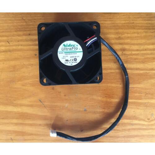 NIDEC T60E24BHA5-58J33 24V 0.69A 6038 60*60*38MM four line fan