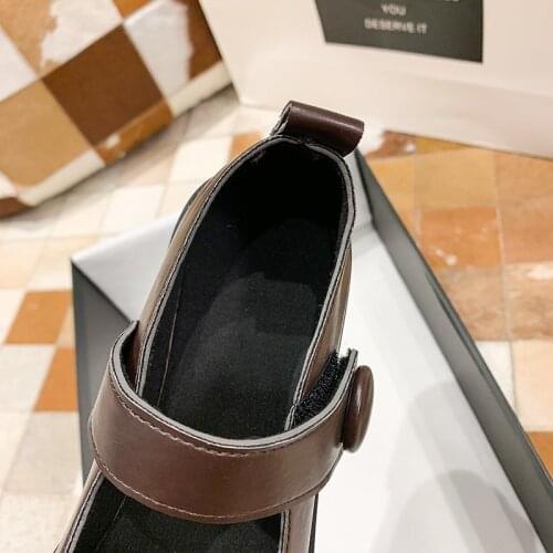 2021 new spring and autumn soft sole shoes flat sole single shoes versatile shallow mouth shoes casual shoes