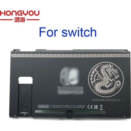 Original for Limited edition monster hunter Console Replacement Housing Shell Cover for Nitendo Switch Front Back Faceplate Case