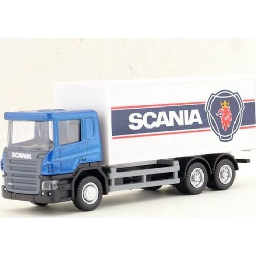RMZ City/Diecast Toy Car Model/1:64 Scale/SCANIA Container Truck Tractor/Vehicle Educational Collection/Gift For Children