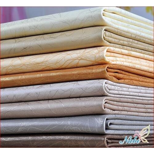 Wide 100x138cm Lightning Stripe European Artificial Leather Fabric Bedside Soft Bag Hard Furniture Leath