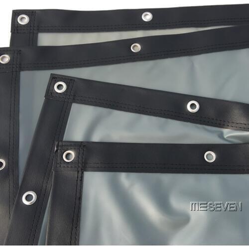 84 Inches 4:3 Foldable Portable Fabric PVC Material Rear Projector Screen Watch Movie for LCD LED DLP 3D Smart HD Projectors