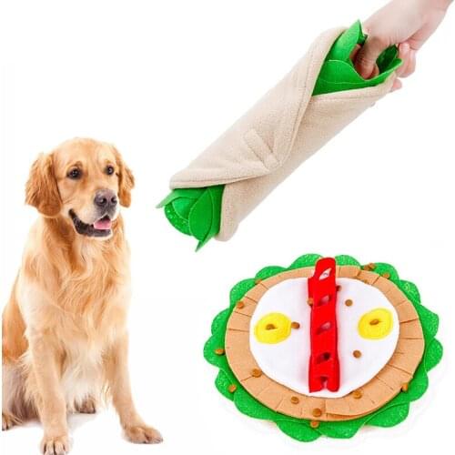 Pet Dog Mat Pet Relieve Stress Nosework Puzzle Toy Pet Nose Pad Dogs Product Sniffing Training Blanket Washable Dog Mat