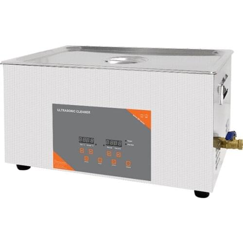 FanYing 22L 480W Digital Timer Ultrasonic Cleaner Half Wave Heated Degas Drain For Lab Dental 3D Eyeglasses Auto Engine Parts