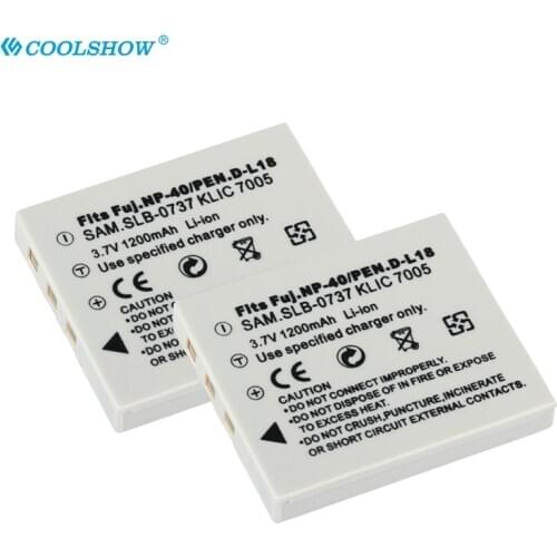 NP-40 NP 40 NP40 Battery 1200mah FUJIFILM FinePix F480 FinePix F811 FinePix Zoom BENQ DLI-102 for PENTAX D-LI8 Camera Batteries