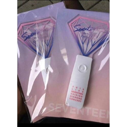 KPOP2016 Seventeen Glow Stick With The Same Paragraph Support Stick 17shining Diomond Concert Surrounding