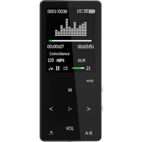 M320 BT MP3 Portable Music Video Player Mini Music Player Speaker FM Radio Recording Stereo FM Automatic Radio MP3 MP4