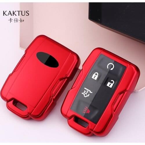 Soft Tpu Remote Key FOB Cover Sticker Holder Protect for Chevrolet Silverado Tahoe Colorado Impala Subrban Keyless