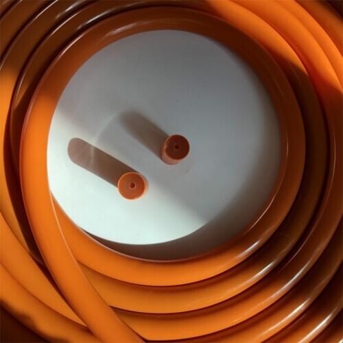 Orange 3*14mm Spearfishing gun sling DIY rubber tube spear gun band speargun latex tube