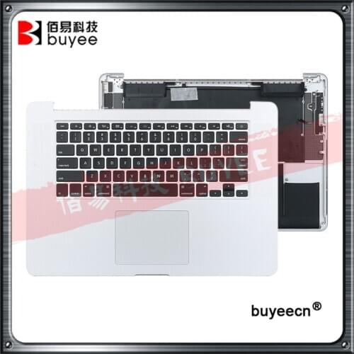 Original A1398 TopCase US Keyboard+Trackpad+Battery Assembly For Macbook Pro Retina 15" 2012 A1398 top case replacement
