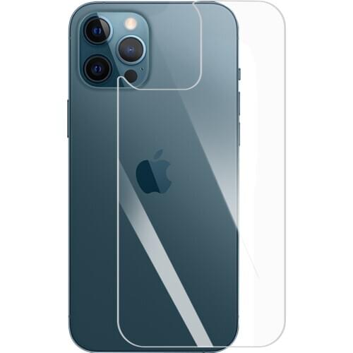 Clear Back Film For iphone 12 12pro 11 Pro Max 12Mini X XR XS Max Glass Tempered Flim Phone Screen Protector Sticker for iphone