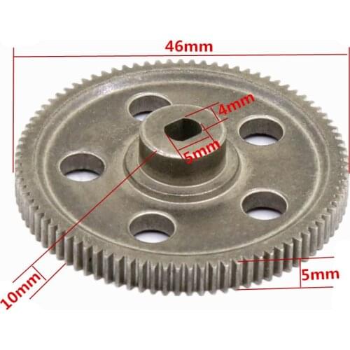 RC HSP Upgrade Parts For 1/10 Scale Models RC Car 18024 Metal Gear Reduce (87T) For Rock Crawler Truck 94180 PANGOLIN