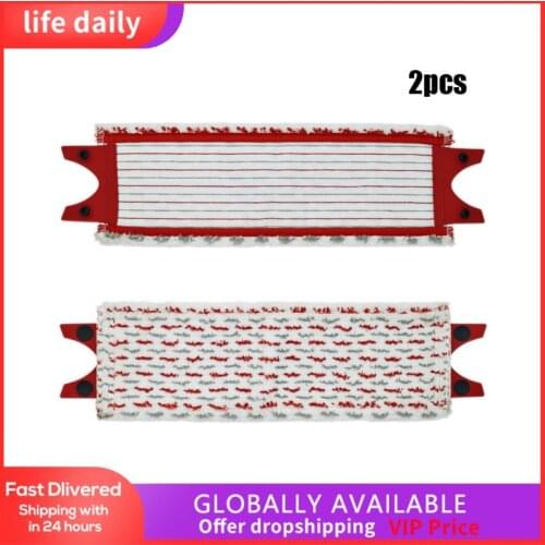 2x Microfibre Cover Floor Wiper For Vileda Ultramax Ultramat Turbo XL Mop 2in1 Vacuum Cleaner Household Sweeper Cleaning Tool