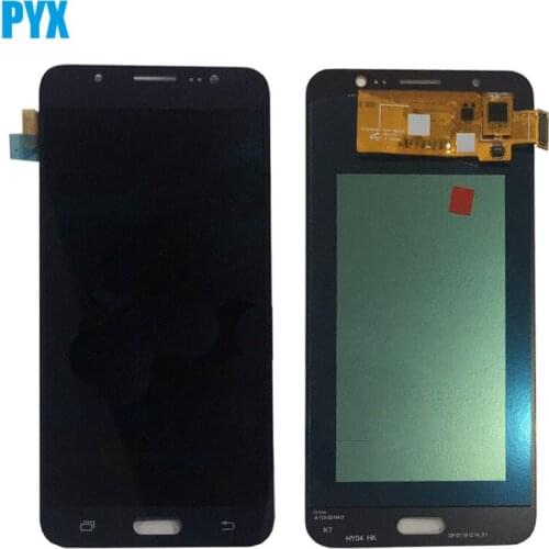Super AMOLED LCD For Samsung Galaxy J7 2016 J7109 J7108 Touch Screen Digitizer Assembly Free Shipping