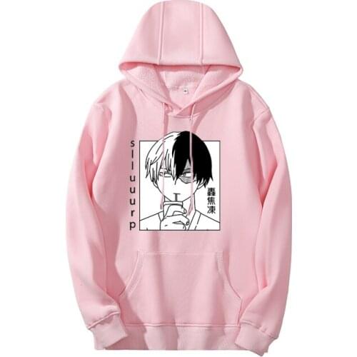 2021 Japanes Anime My Hero Academia Men Women Hoodies Sweatshirts Pullovers Printed Long Sleeves Streetwear Oversized Clothes