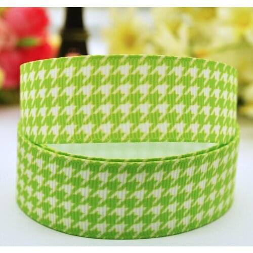 22mm 25mm 38mm 75mm Ruban satin Plover Green Cartoon Character printed Grosgrain Ribbon party decoration 10 Yards X-00013