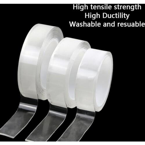 3M 30mm Car Stickers Car Door Sill Protector Multifunction Nano Sticker Tape Auto Bumper Strip Protect Scratchproof Accessories
