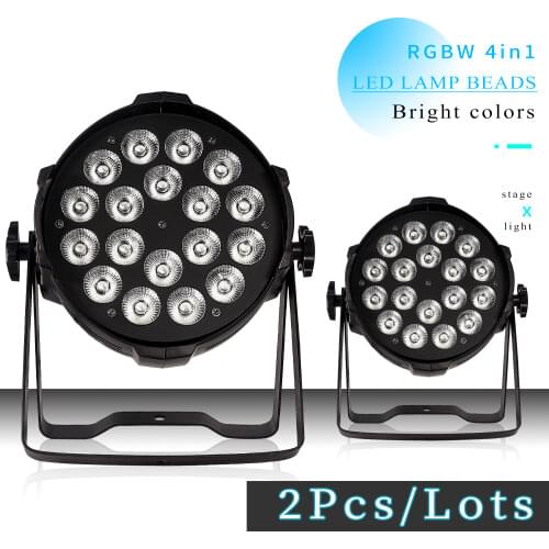 18*12w Light Aluminum LED Par 18x12W RGBW 4in1 LED Par Can Par 64 led spotlight dj projector wash lighting stage light