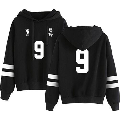 Anime Haikyuu Hoodies Sweatshirts Cosplay Men Hinata Shouyou Uniform Volleyball Haikyuu Harajuku Pullover Coat Boys Hooded
