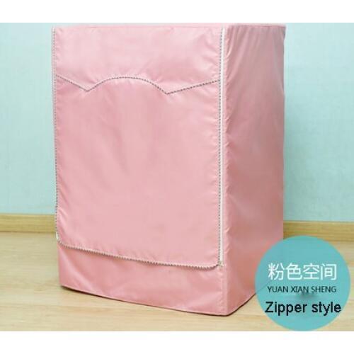 Home Washing Machine Cover Fashion Floral Protective Case Bathroom Waterproof Sunscreen Washer Dryer Dust Cover