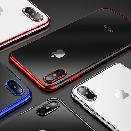 Colorful Soft Electroplating TPU Silicone Phone Cases For iPhone 6s 7 8 Plus XR X 10 11 Pro XS Max 7Plus 8Plus 11pro accessories