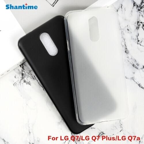For LG Q7 Gel Pudding Silicone Phone Protective Back Shell For LG Q7 Plus LG Q7a Soft TPU Case