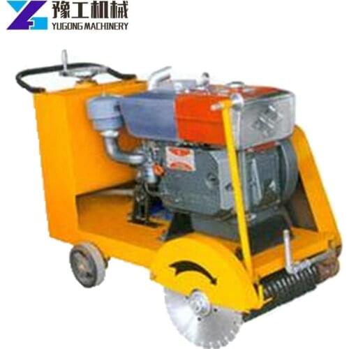Road Cutting Machine Concrete Pavement Engraving Machine Gasoline Water Cooled Diesel Floor Cutting Engraving Machine In2020 New