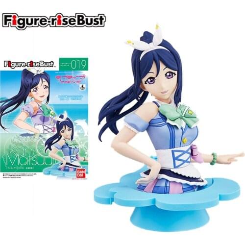 BANDAI Figure-riseBust Love Live sunshine Kanan Matsuura bust Pvc Collection Model Toy Anime Figure Toys for Kids