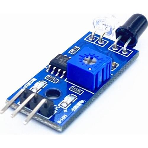 5Pcs/lot IR Infrared Obstacle Avoidance Sensor Module for Smart Car Robot 3-Wire Reflective Photoelectric New