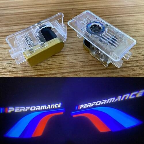 2pcs Car Logo Laser Projector Lamp Car Door Welcome Lights For BMW 3 Series G20 G21 2020 Z4 G29 M8 X4 G02 2019 Auto Accessories