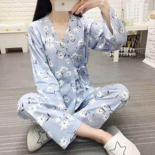 2021 Plus Size Pregnant Womens Pajamas Set For Pregnancy Spring Autumn Confinement Clothes For Postpartum Breastfeeding Nursing