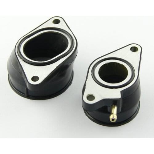 2pcs Motorcycle Carburetor Interface Manifold Intake Glue For MZ/MUZ moto Baghira Mastiff 1998-2006 Skorpion 660 1994-2002 SM660
