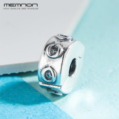 2019 Autumn New Sparkling Crown O Clip Charms 925 Sterling Silver beads fit Bracelet Necklace DIY for women Memnon fine Jewelry