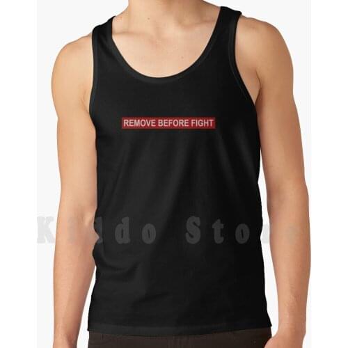 Remove Before Fight tank tops vest sleeveless Remove Before Flight Aviation Pilot Funny Flight Karate Martial