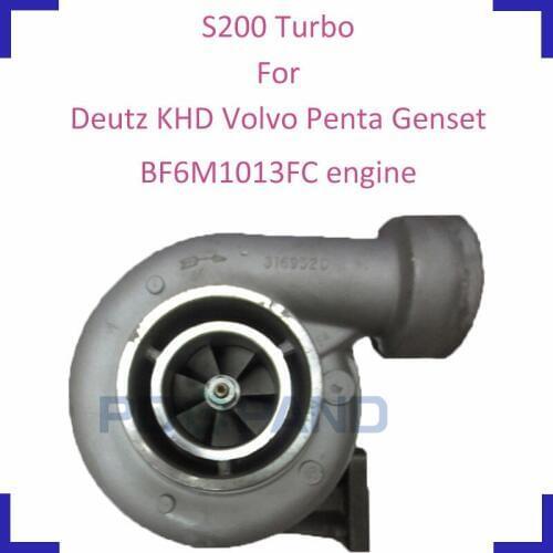 Motor turbo charger turbocharger kit for VOLVO EC240B EC290B Penta Genset with BF6M1013FC diesel engine 7.15 7.2L