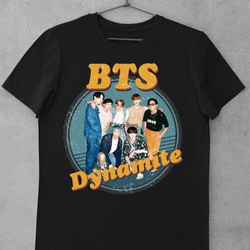 Vintage Shirt Tshirt Bangtan Boys gift merch KPOP Tee Gift For Army Long Tee AS412