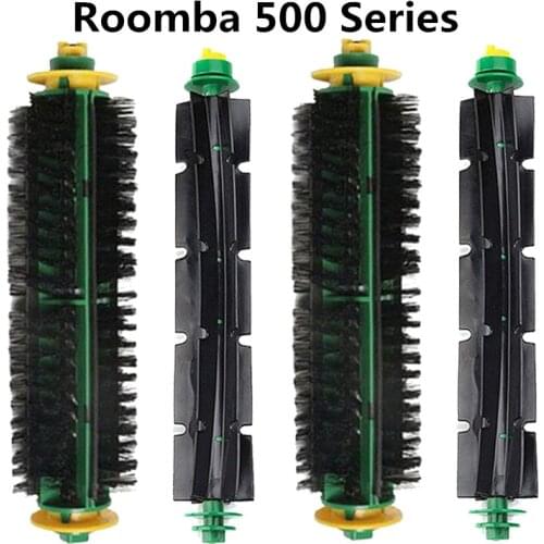 2set Accessories Main Brush For Irobot Roomba 500 Series 510 520 530 540 550 560 570 580 590 Robotic Vacuum Cleaner Spare Part