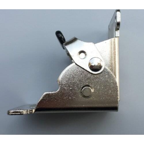 1pcs Best quality hinges the folding table legs of furniture hardware hinge connector accessories table flap 90 silver lock