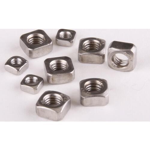 20PCS "Authentic 304" Stainless Steel Square Nut M5 * 8 * 4 One From The Sale