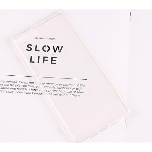 6.0' Translucent case For oukitel MIX 2 Ultra-thin TPU Skin Soft Protective Back Cover cellphone parts
